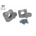 Ø 28 mm Barback Handlebar Risers - (Not Brand Specific Not Model Specific) - Silver Or Black Anodised